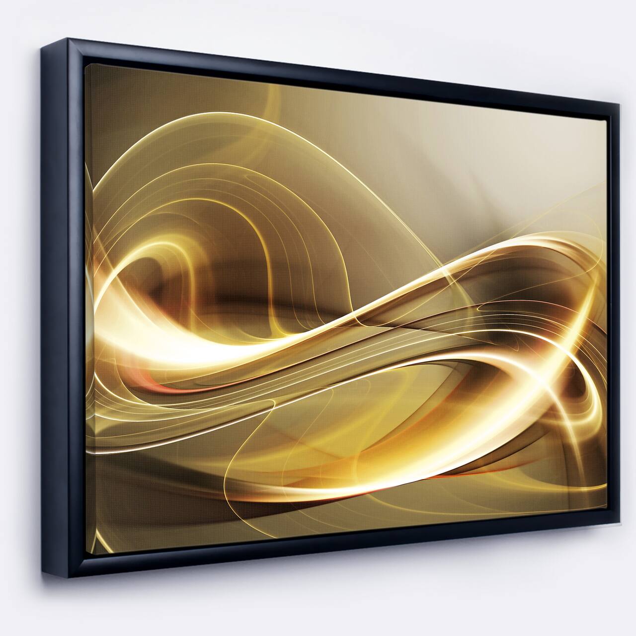 Designart - Elegant Modern Sofa - Large Abstract Framed Canvas Art